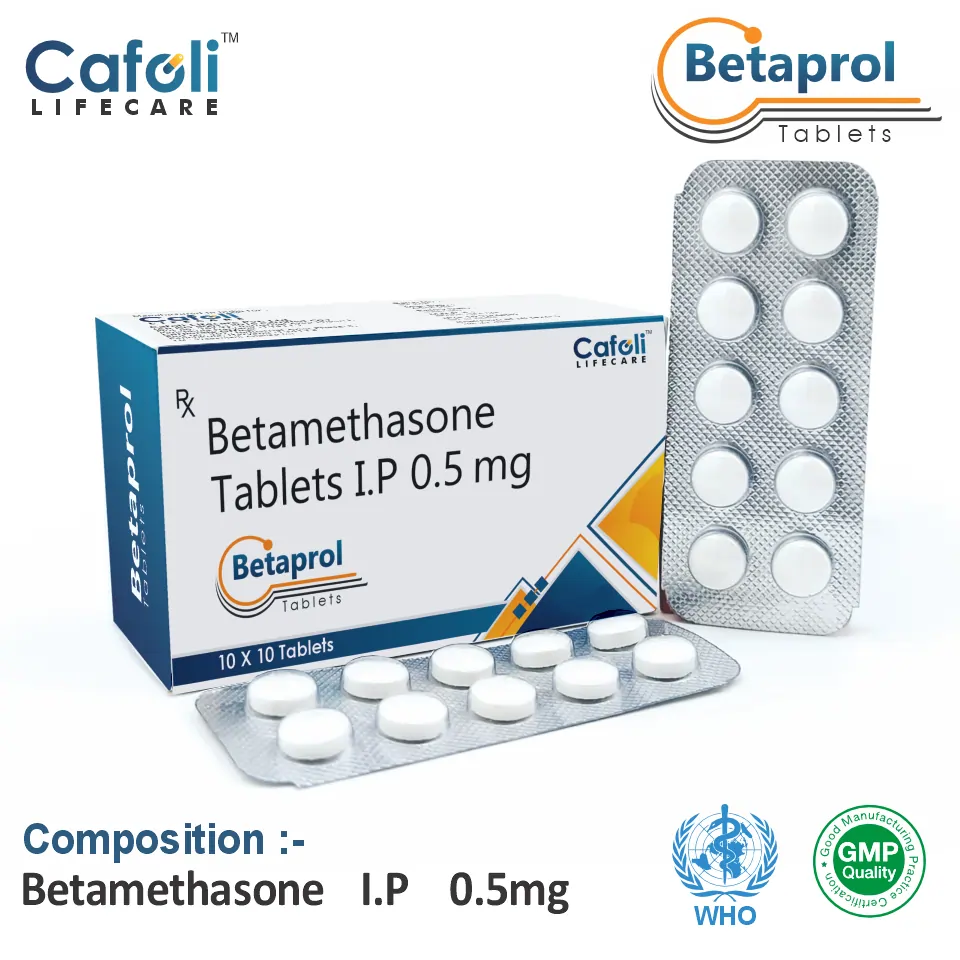 Betamethasone 0.5mg Tablet PCD Pharma